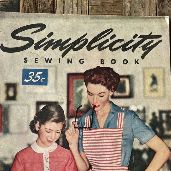 Simplicity Vintage Sewing Book Easy Guide For Beginners and Experts 1954 - Picture 2 of 10